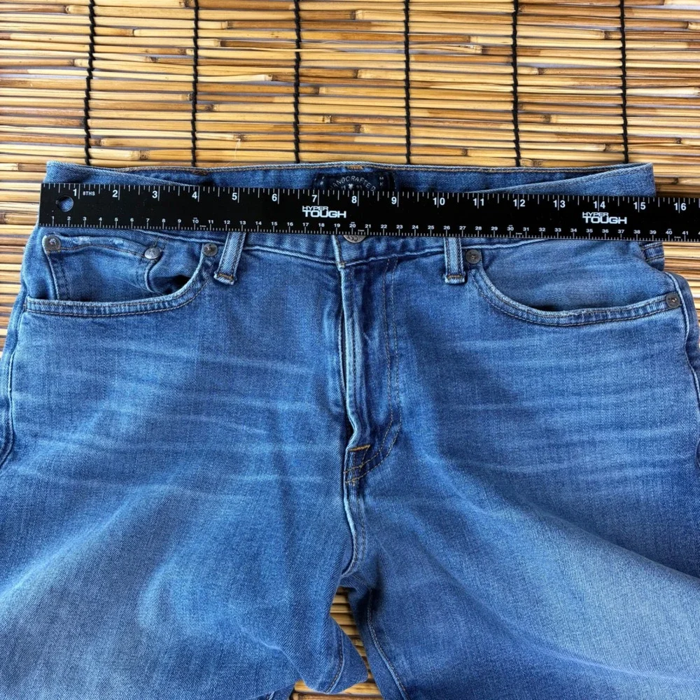 Lucky Brand 363 Vintage Straight Mens Blue Medium Wash Denim Jeans 32x30